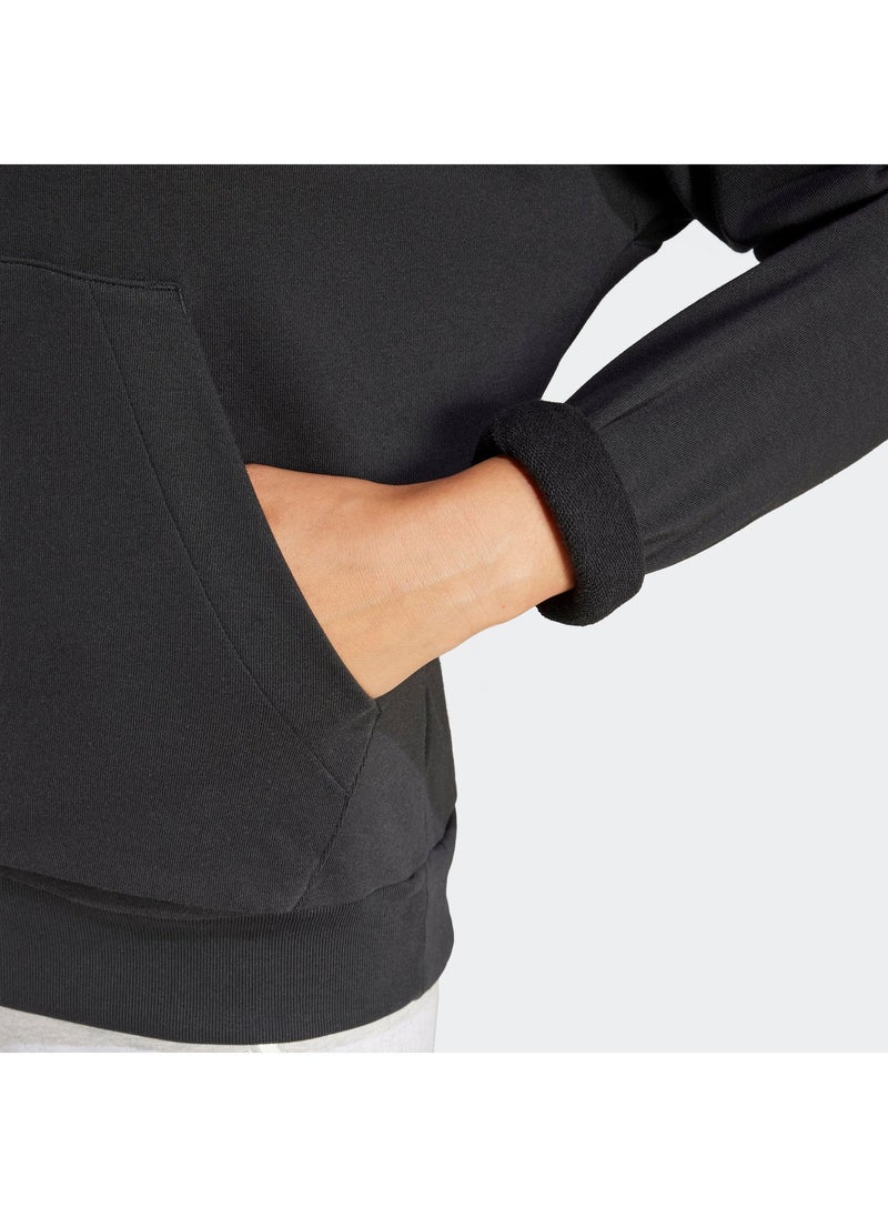 اديداس هودي فرنسي تيري بشعار صغير أساسي - Image 3