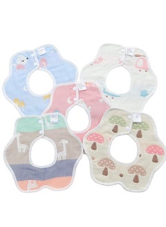 Bib Baby petal waterproof cotton bib children's saliva towel - pzsku/Z84509619BE68D42E3106Z/45/_/1736220834/aec968ac-90d6-4aa2-856d-dcefb5ff12f7