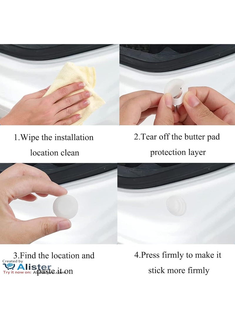 Car Door Stoppers - Phosphorescent Light Door Stoppers with Car Door Protection Stickers, Sound Absorbing for Car Doors, Includes 4 Pieces - Image 5