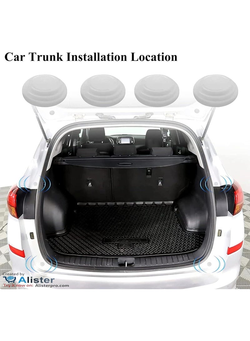 Car Door Stoppers - Phosphorescent Light Door Stoppers with Car Door Protection Stickers, Sound Absorbing for Car Doors, Includes 4 Pieces - Image 4