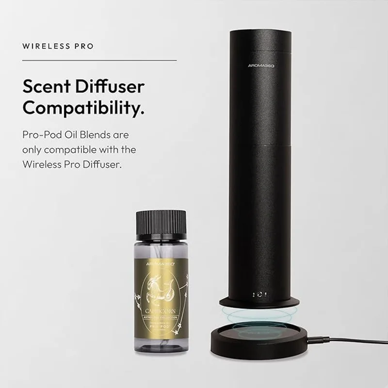 Aroma360  Capricorn Pro-Pod Oil Blend - Astrology Inspired for Luxury Essential Oil Diffusers - Aromatherapy Scent Diffuser Oil - Lavender, Magnolia, and Orris - 50 mL, 1.7 fl oz  | Best Price UAE