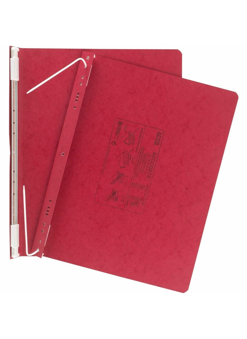 ACCO Brands ACCO Presstex Hanging Data Binder, 14-7/8" x 11", Burgundy (54079)  - Image 2