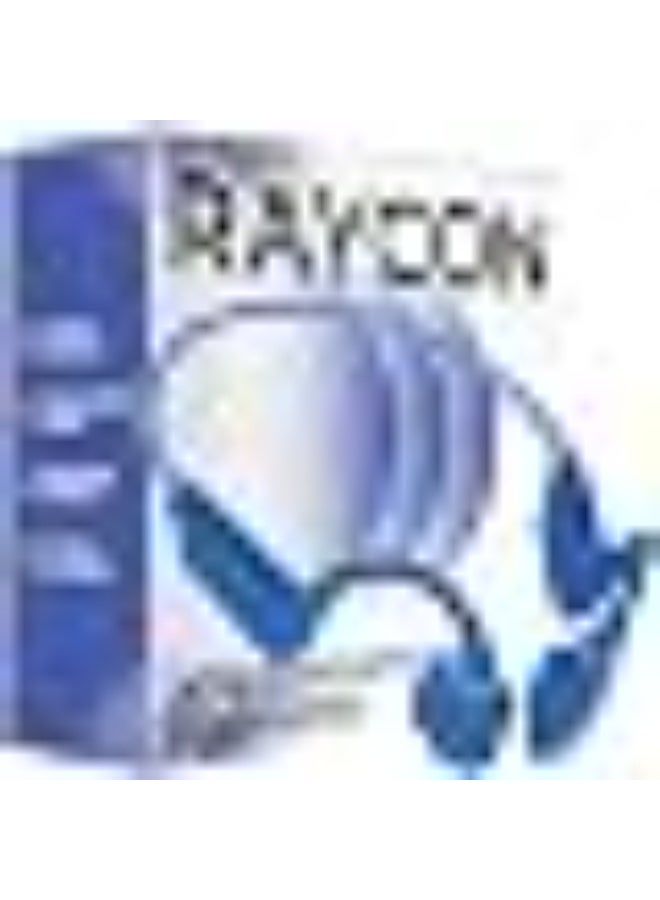 رايكون سماعات Raycon بتقنية التوصيل العظمي Bluetooth – سماعات رياضية مفتوحة الأذن للجري والتمارين، مقاومة للعرق والماء، مع ميكروفون، تشغيل حتى 13 ساعة، أزرق - Image 1