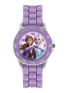 PlayandDream Disney Frozen 2 Purple Silicon Strap Watch For Girls  - Image 1