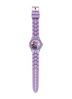 PlayandDream Disney Frozen 2 Purple Silicon Strap Watch For Girls  - Image 2