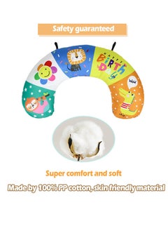 Generic Baby Tummy Time Toy, High Contrast Newborn Foldable Indoor Playmat with Pillow and Teether  - Image 5