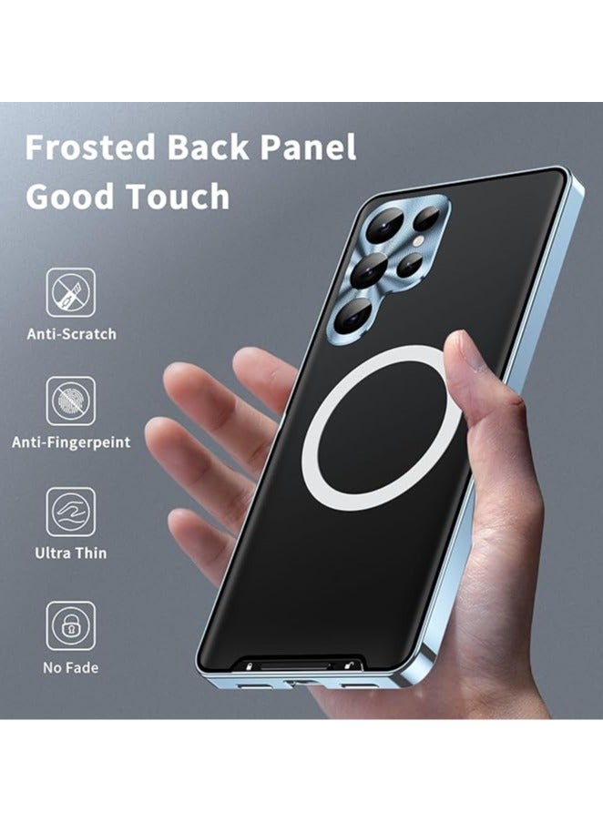 general Streamer metal case for Samsung S24/S23 series, ultra-thin shockproof phone case with camera lens protection - Image 3