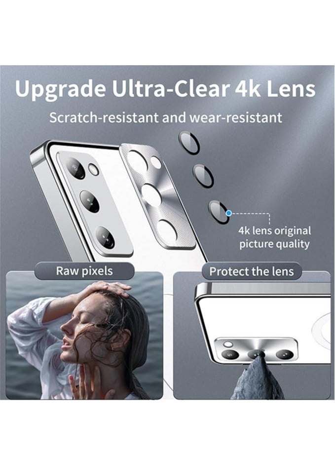 general Streamer metal case for Samsung S24/S23 series, ultra-thin shockproof phone case with camera lens protection - Image 4