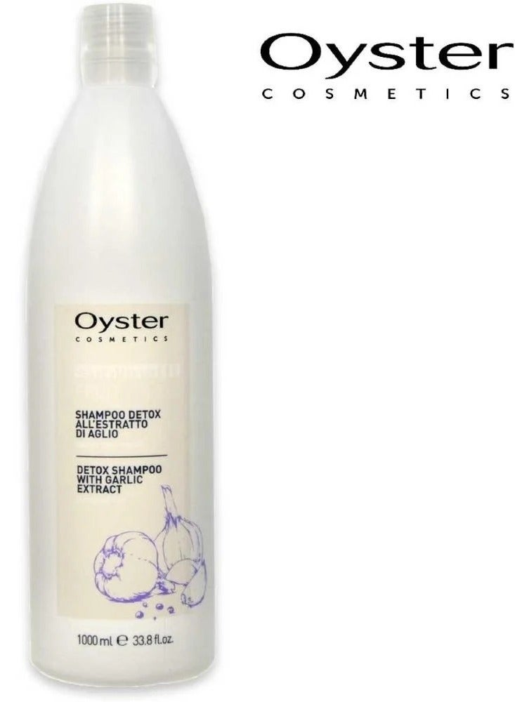 Oyster hair detox shampoo with garlic extract 1000 ml