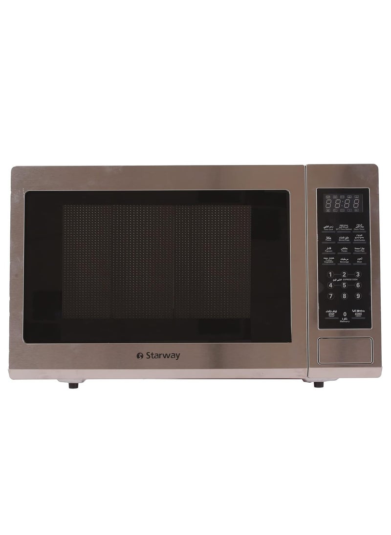 Starway 30 Liter 1450W Electric Microwave Oven with Child Safety Lock and Digital Control | Model No SWMO30GSS  - Image 1