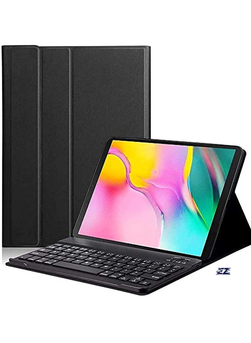 ELTRAZONE New Keyboard Case Compatible for Galaxy Tab S6 Lite 2020 – Detachable Wireless Keyboard with Pencil Holder, Stand Folio Cover, Full Protection, Slim & Lightweight, Perfect for Work & Play  - Image 1