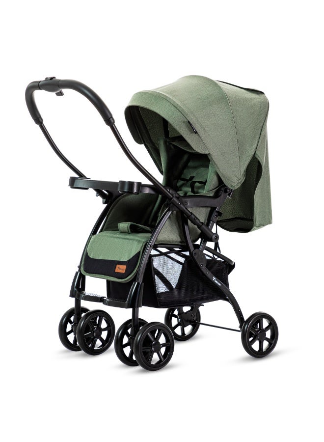TEKNUM Look at Me Reversible 2 Stroller - Olive - Image 1