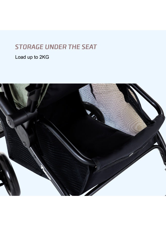 TEKNUM Look at Me Reversible 2 Stroller - Olive - Image 5