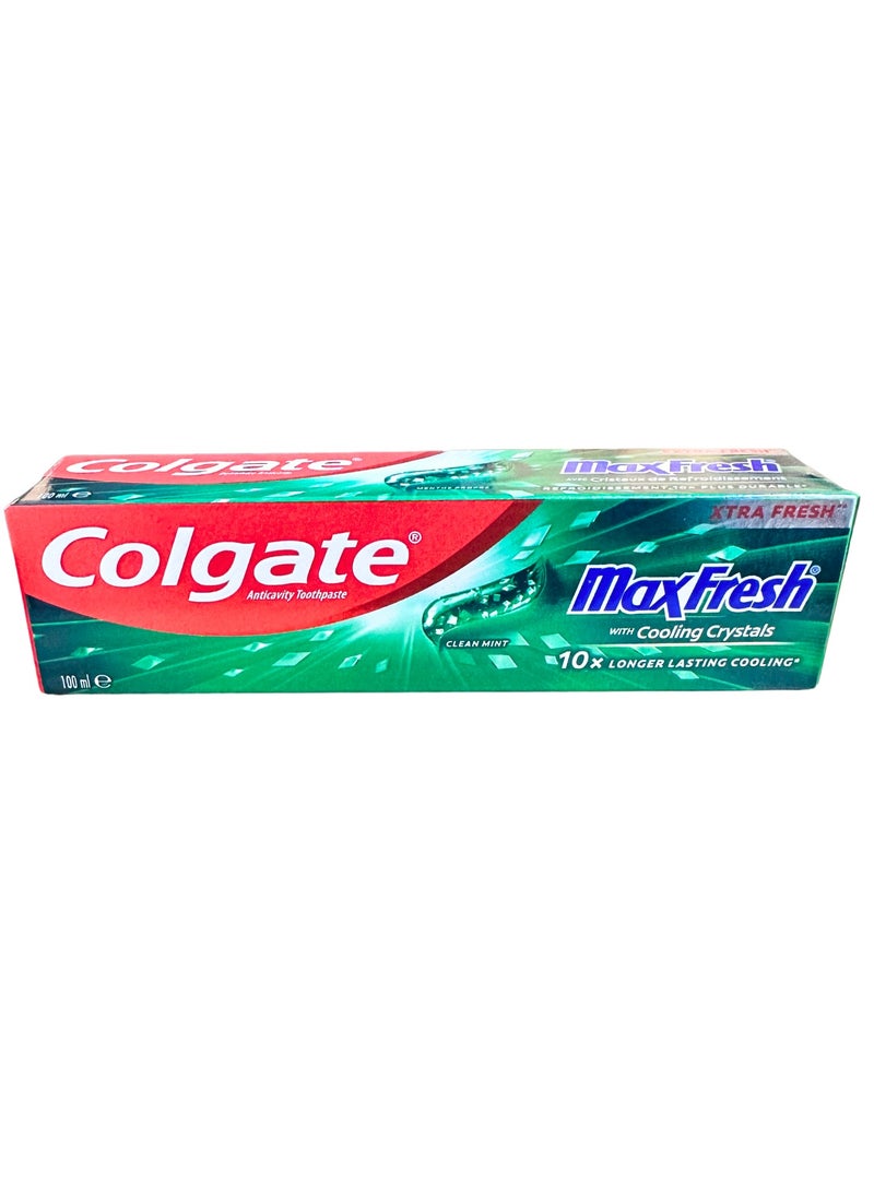 Colgate Toothpaste Max Fresh Clean Mint 100ml - pzsku/Z8451364CD86D9CAD1872Z/45/_/1734895611/53d6329e-41cd-44a0-95d0-66792c4af8d0