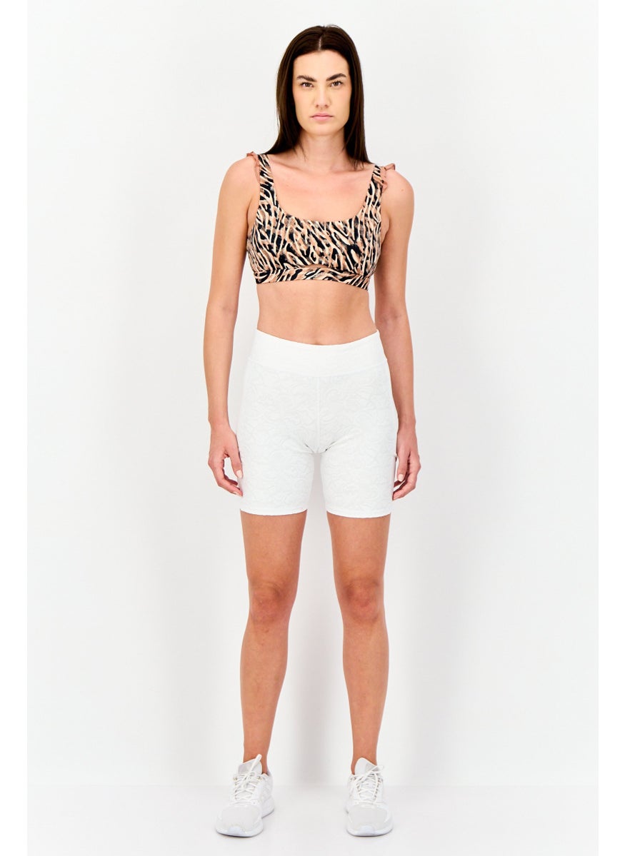Adidas - Women 2 Pcs Sportswear Fit Tennis Skirts And Short, White - Image 1