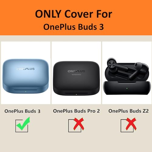 Cocoonkart Silicone Case Cover Compatible for OnePluss Buds 3 -Green - Image 2