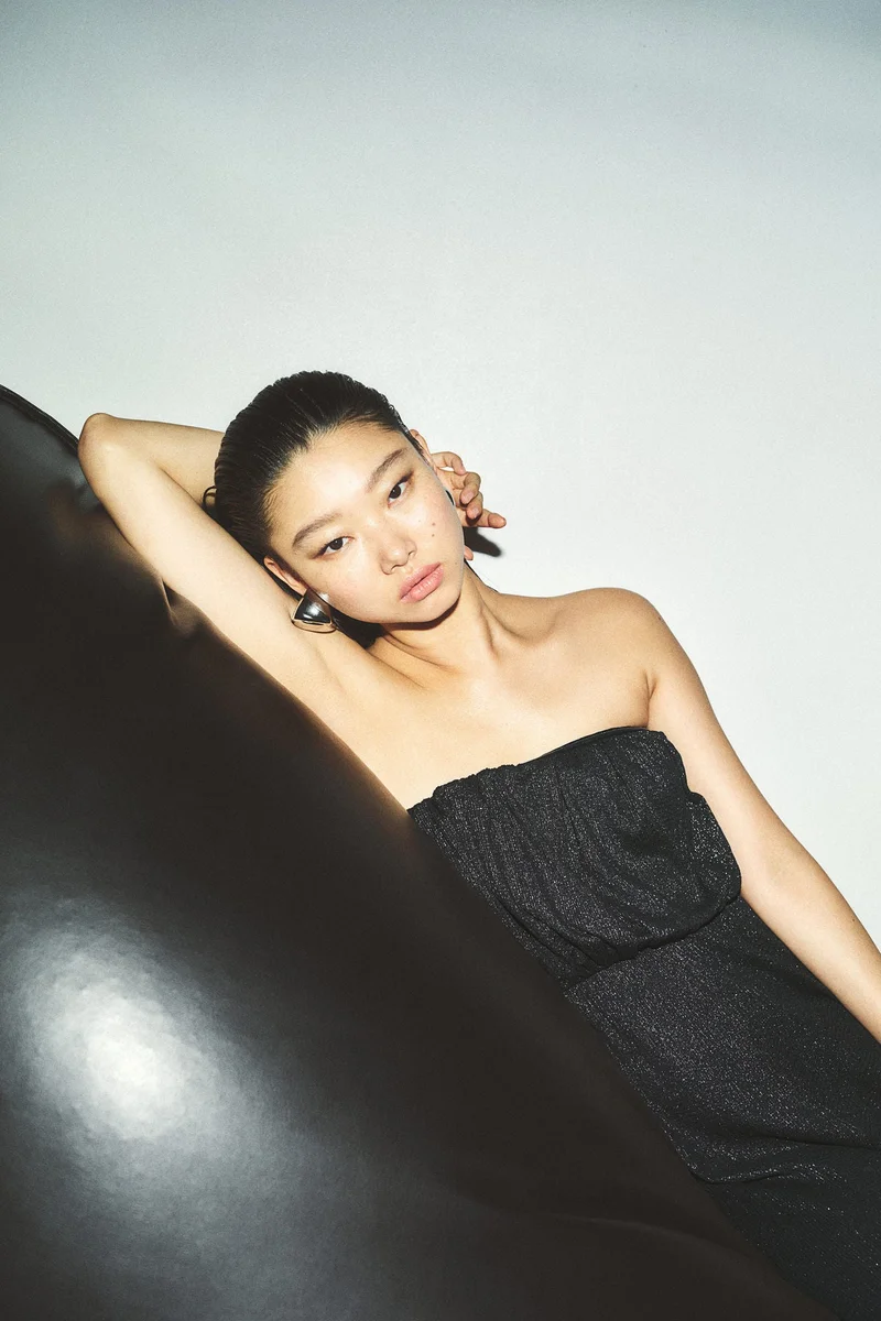 H&M Ribbed Bandeau Jumpsuit