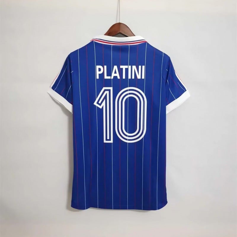 Vintage Jersey Classic Nostalgic Replica Football Uniform Germany France Team Uniform Mateus Henri Zidane Jersey - Image 3