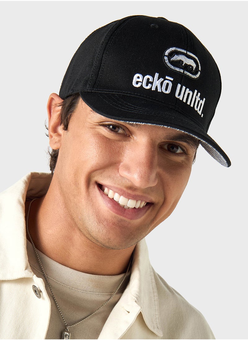Ecko Unltd. - Ecko Logo Embroidered Cap with Buckled Strap Closu - Image 1