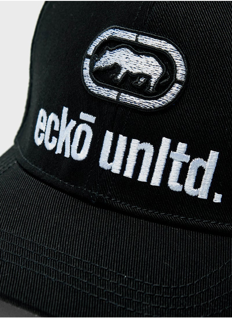 Ecko Unltd. - Ecko Logo Embroidered Cap with Buckled Strap Closu - Image 1