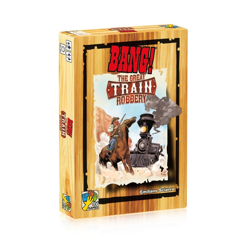 DV GIOCHI Bang The Great Train Robbery Card Game - Image 1