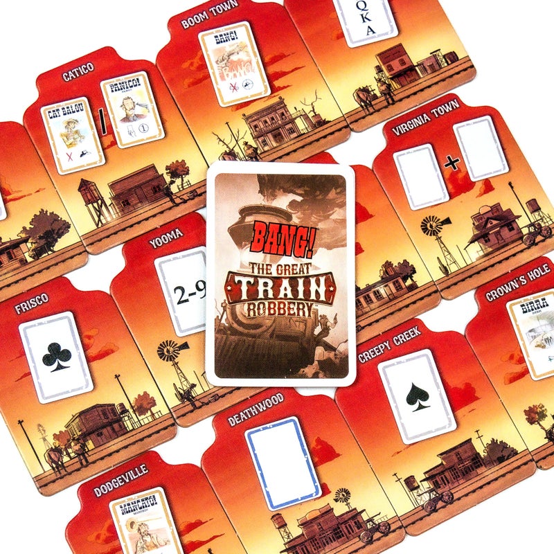 DV GIOCHI Bang The Great Train Robbery Card Game - Image 2