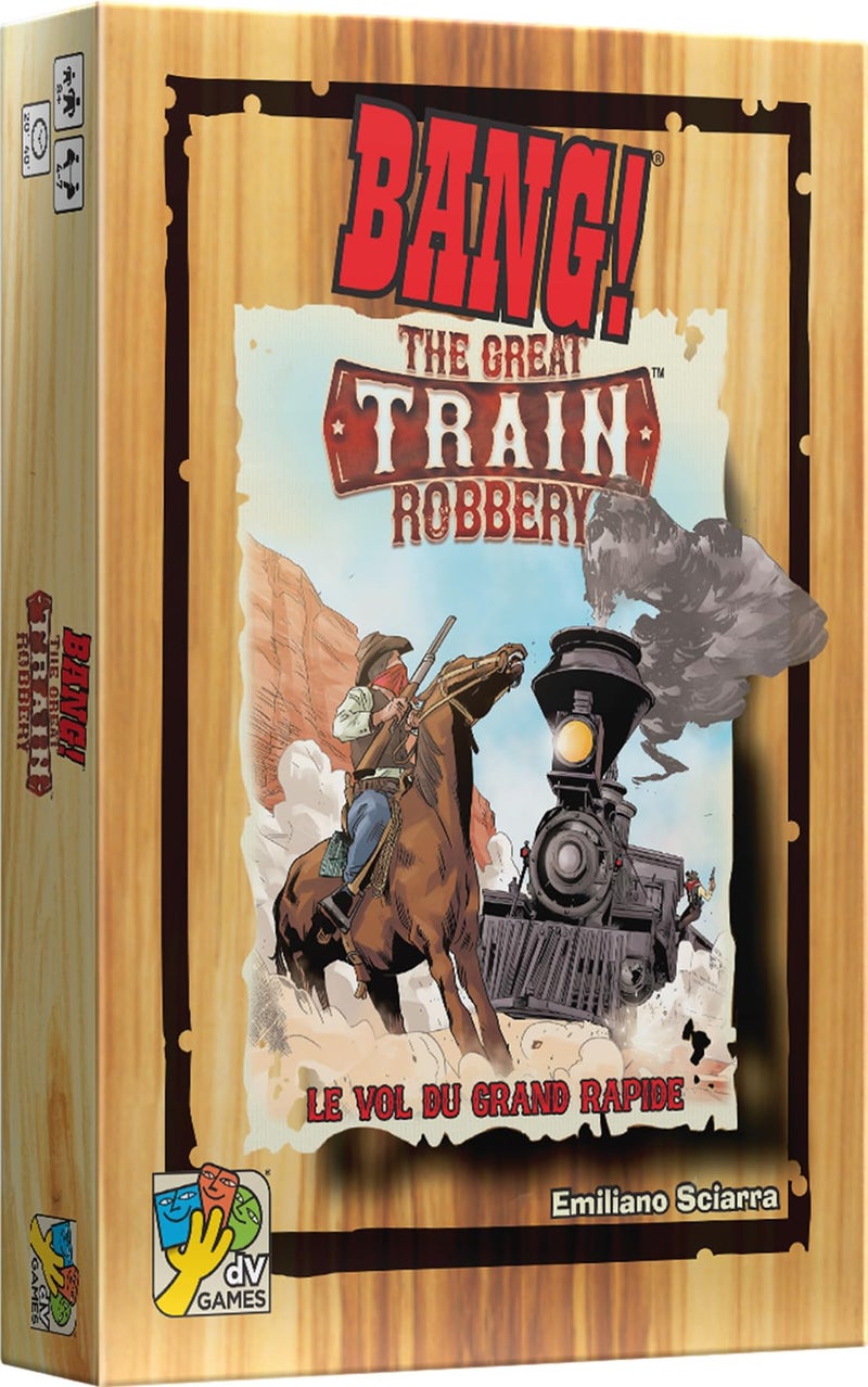 DV GIOCHI Bang The Great Train Robbery Card Game - Image 4