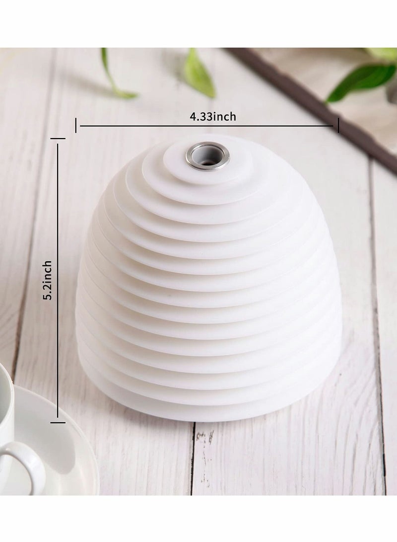 Y&D Humidifier 250ml Small Cool Mist Humidifier with Adjustable Night Light Function USB Portable Desktop for Baby Bedroom Office Automatic Shutoff Super Quiet and Touch Control(lighthouse)  - Image 3