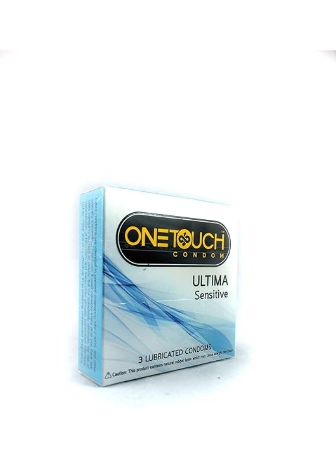 ون تاتش واقي ذكري اونيت تاتش ألتيما الحساس- 3 قطع