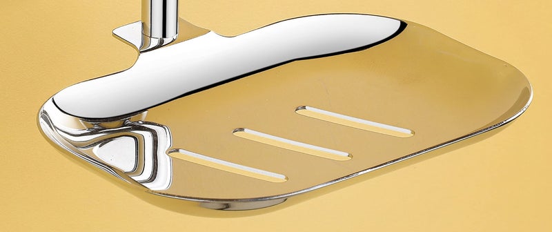 iSTAR 304 Corrosion-Free Stainless Steel Anti Rust Double Soap Holder Soap Stand Bathroom Soap Stand/Bathroom Accessories Silver (1) - Image 3