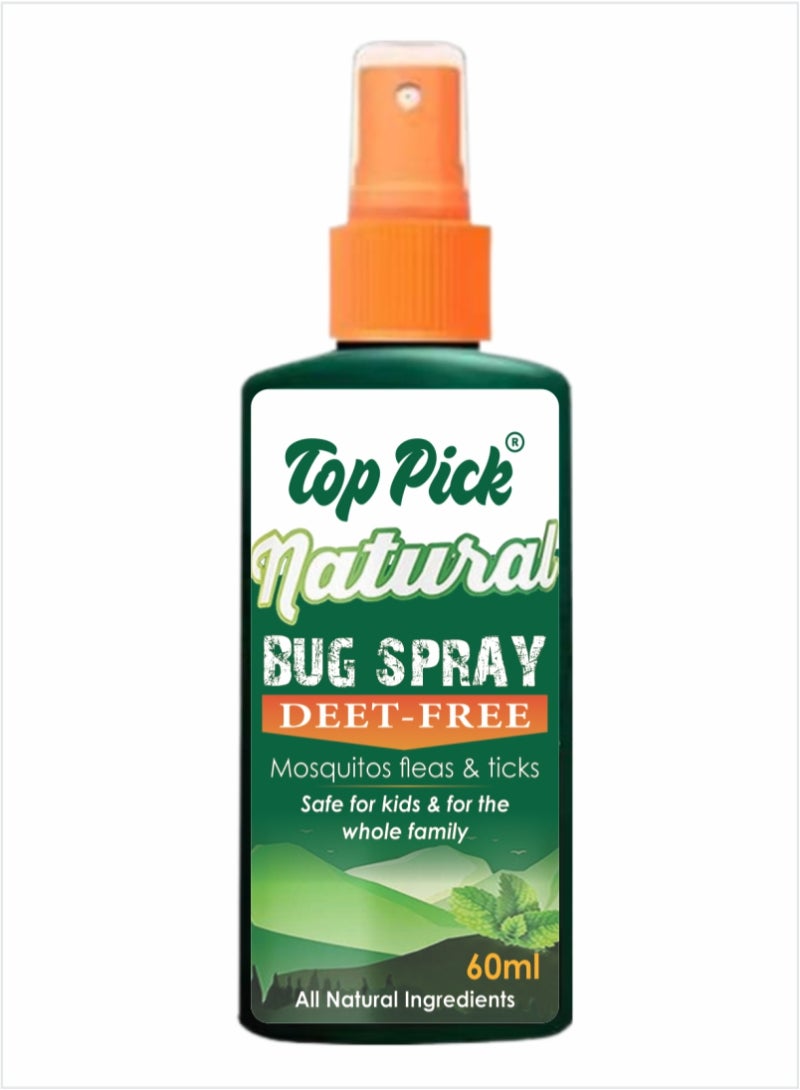 Top Pick DEET-Free Bugs And Mosquito Repellent for Children and Adults 