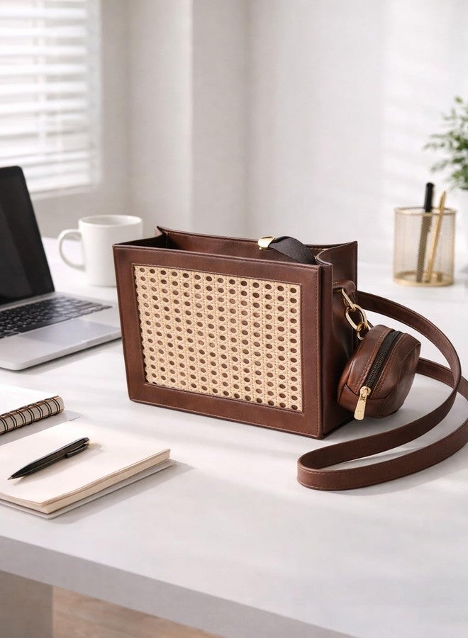 ENSAC Sling Crossbody bag for Women | Premium Ladies Shoulder Stylish Sling bag with Zip Closure | Shoulder Bag for Office, College, Travel & Daily Use - Image 2