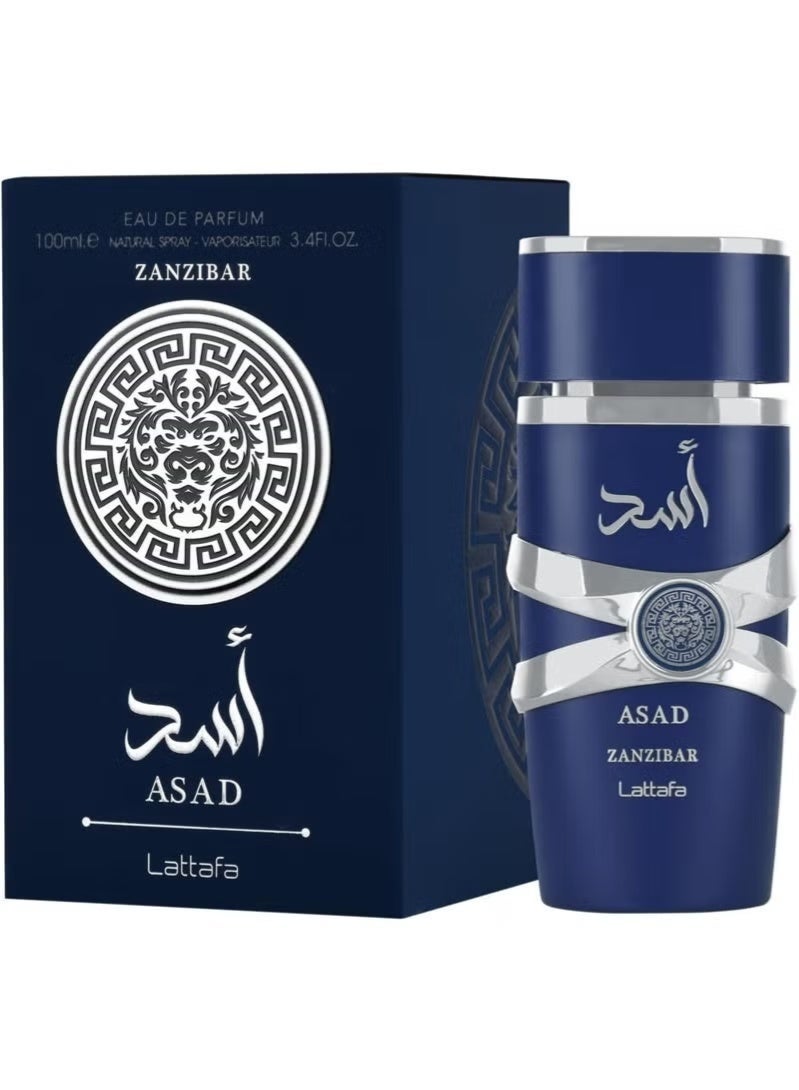 Lattafa Asad Zanzibar - Eau de Parfum for Men 100ML - Image 1