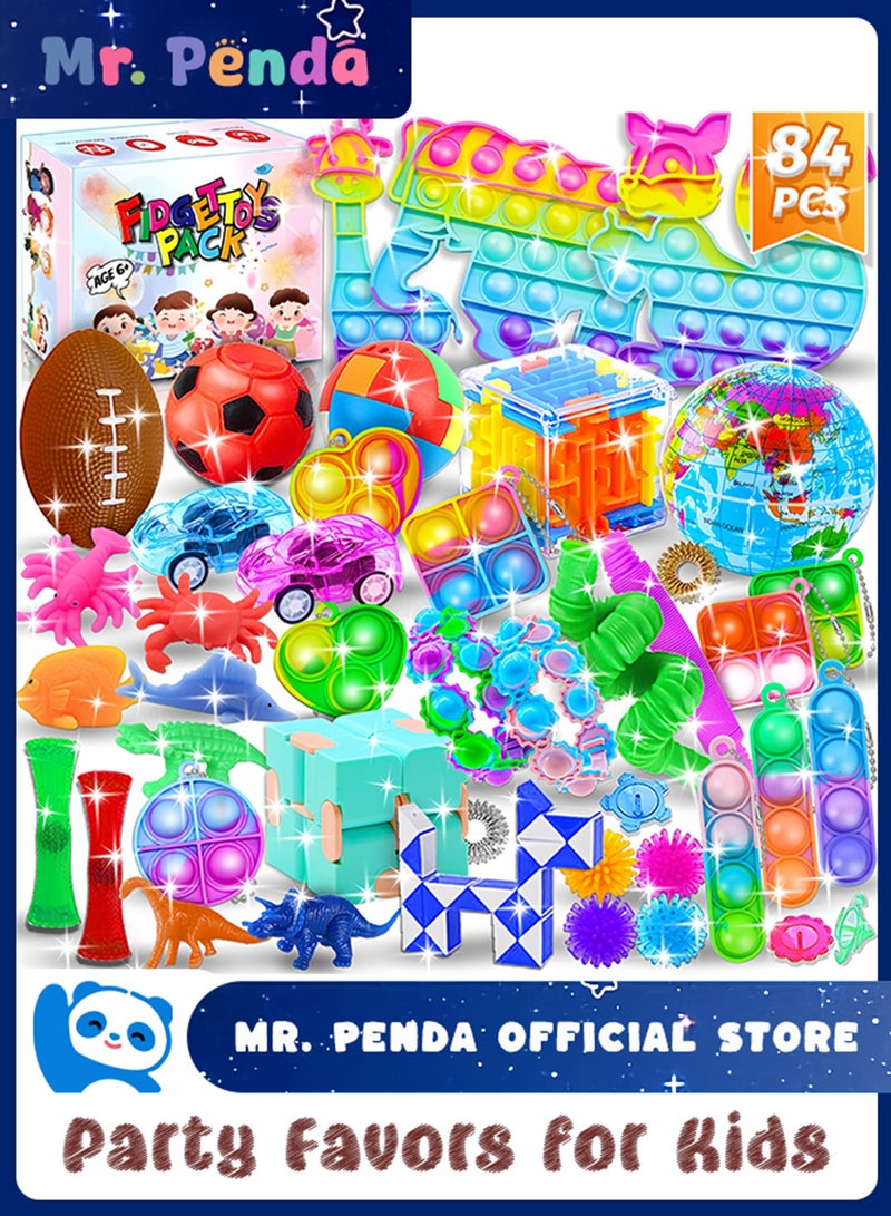 Mr. Penda Party Favors for Kids, Fidget Toys Pack, Bulk Toys for Kids Party Favors, Goodie Bag Stuffers, Carnival Prizes, Treasure Box, Filler Stuffers Toys - Image 1