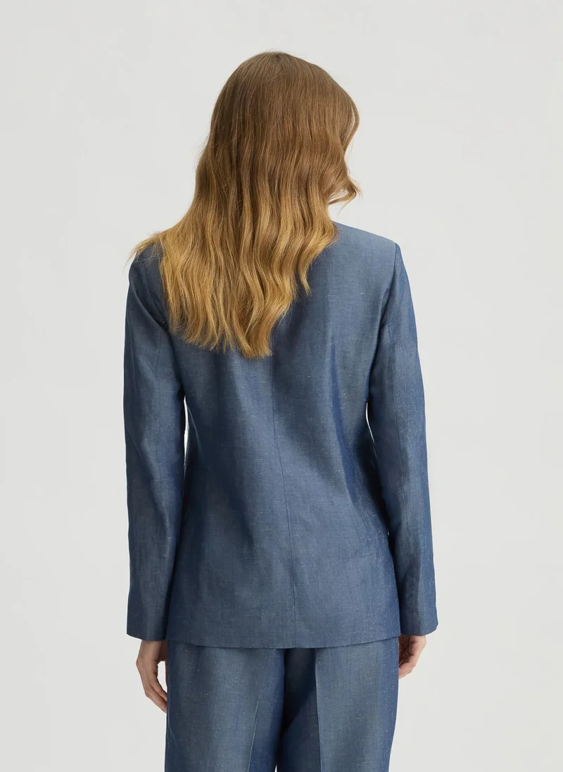 Liu Jo Linen blend blazer