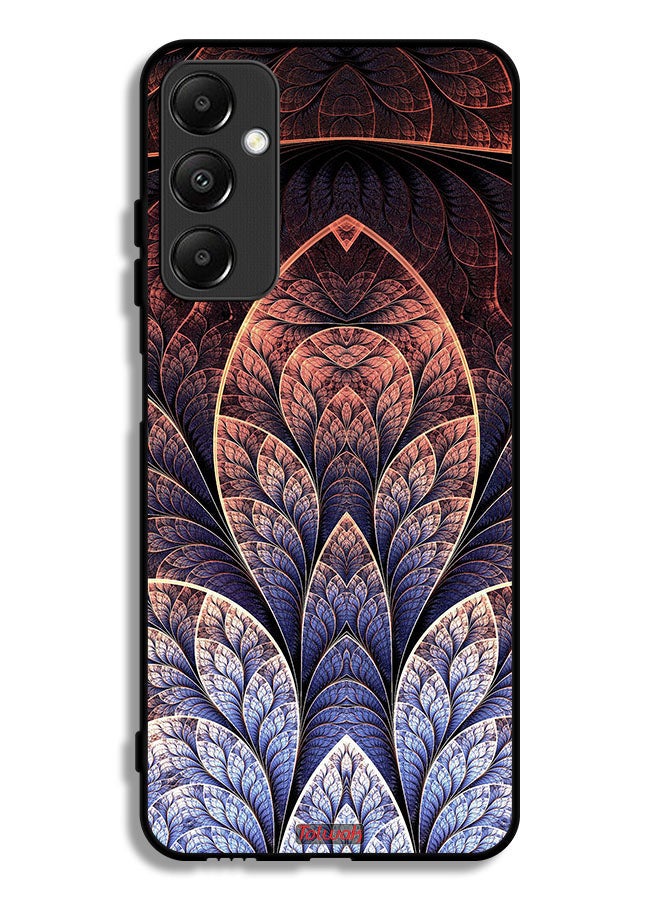 Tolwak Samsung Galaxy A05s Protective Case Cover Floral Fractal Abstract - Image 1