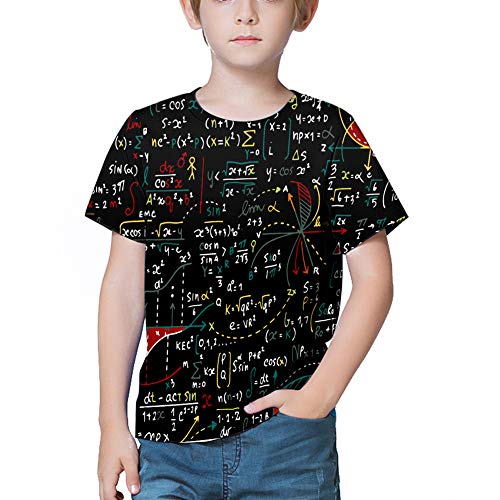 LAIDIPAS 3D Shirt for Kids Boys Graphic Tees Black Unisex Top Shirts for Girls Novelty Youth T-Shirts 11-13 Years - Image 2