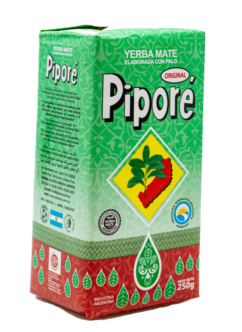 Pipore Mate Pipore 250gm antioxidants Hot And Cold Tea Oringial From Distributor Green Packet organic  - Image 3