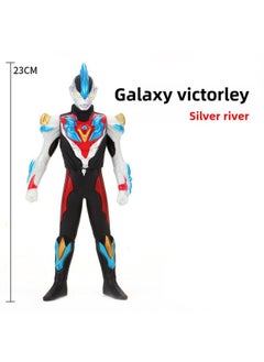 23CM Ultraman Toy Soft Rubber Doll Digacello Belia Galaxy Zeta Jade Toys-Color:23cm Galaxy Victorley