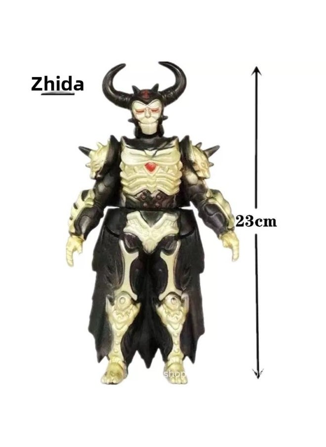 Generic - 23CM Ultraman Toy Soft Rubber Doll Digacello Belia Galaxy Zeta Jade Toys-Color:23cm Galaxy Victorley - Image 1