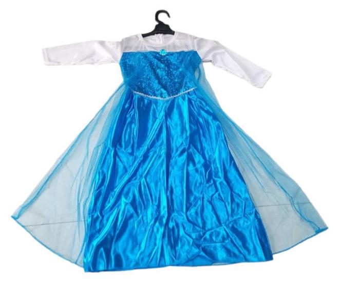 Elsa Frozen Dress for Girls – Size M for Ages 4 to 6 Years