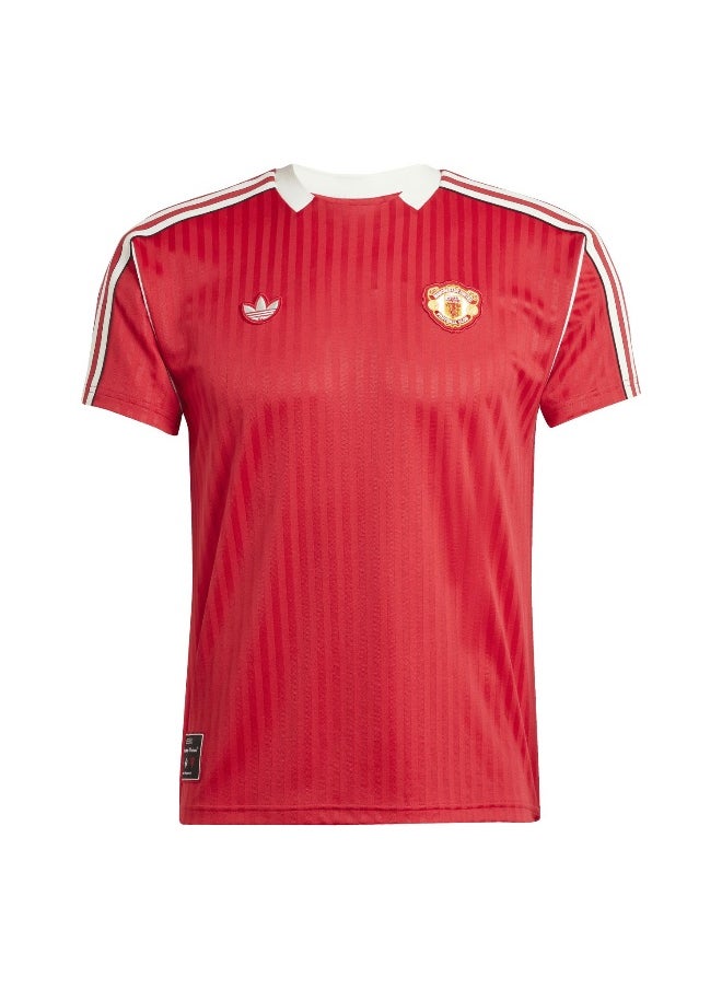 Adidas Adidas Mufc Icon Jsy Red Football Jerseys For Unisex Xs  - Image 1