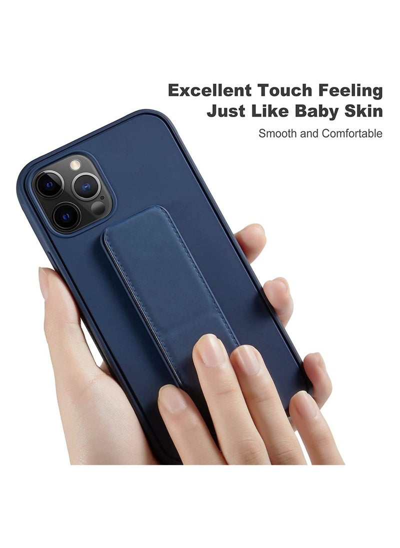 Raxoom iPhone 14 Pro Max Case with Magnetic Stand & Holder, Premium Silicone Hand Strap and Grip and Multi Stand - Image 4