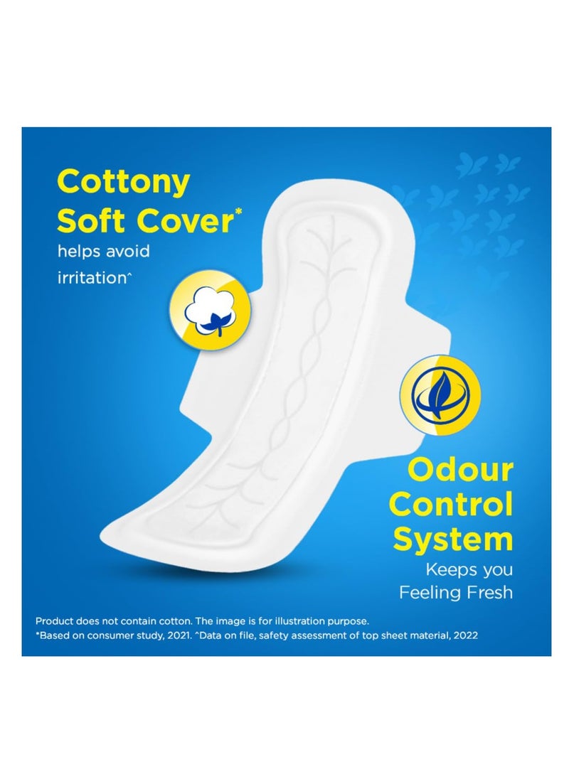 Stayfree - Stayfree Secure xl | 40 Pads | Cottony Soft Sanitary Pads for Women | With leakLock Technology | Odour Control | Absorbs upto 100% fluid | Up to 12 Hours of Protection | - Image 1