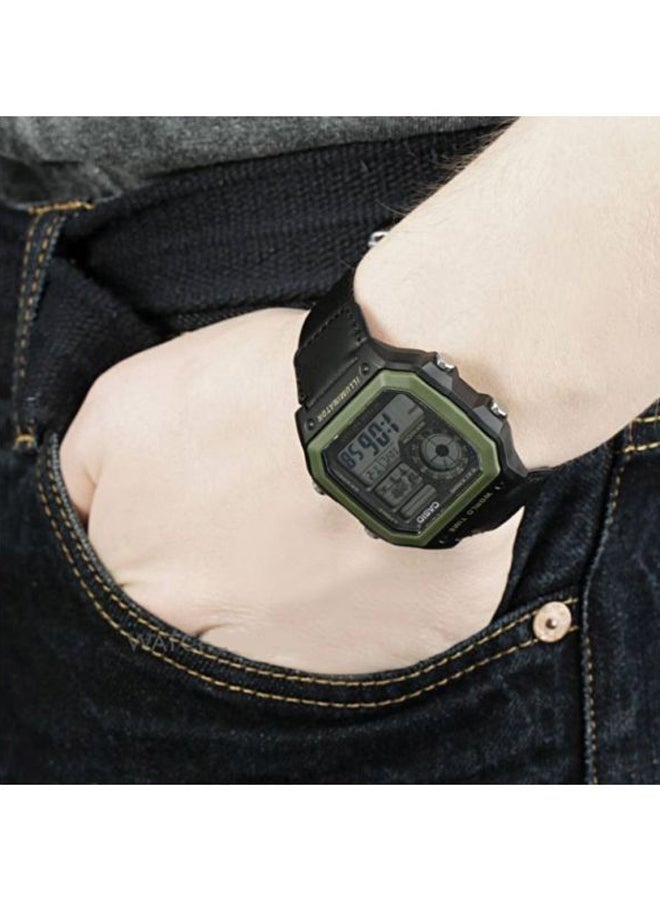 CASIO Men's Classic Digital Watch AE-1200WHB-1BVDF - 42 mm - Black - Image 2