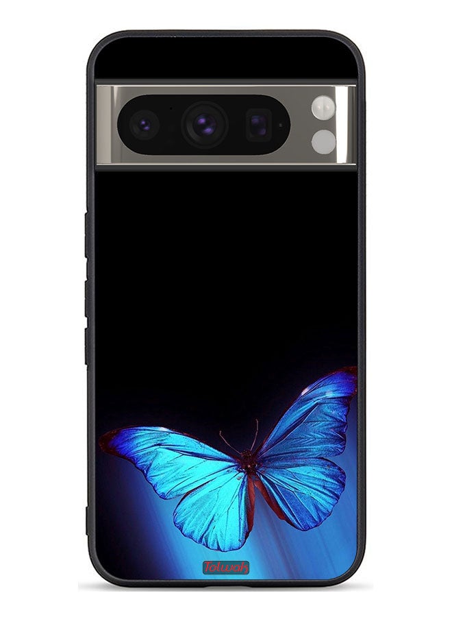 Tolwak Google Pixel 8 Pro Protective Case Cover Butterfly Art - Image 1