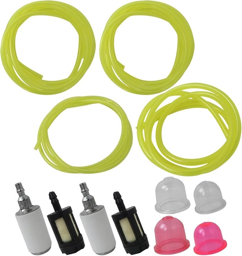 خرطوم خط الوقود مع فلتر و لمبة التمهيد 4 أحجام تناسب منفاخ مكولوتش إيكو - Image 1