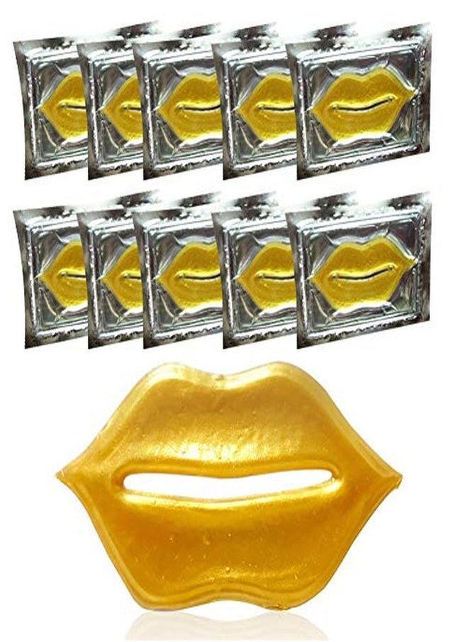 30 Patch Lip Masks Moisturizer 24K Gold Collagen Gel Lip Pad Great Lip Plumper Mask For Moisturizing Lip, Remove Dead Skin,Anti-Wrinkle,Anti Chapped - pzsku/Z8453086DC8C47D91B478Z/45/_/1647280764/1c95b4b4-17a8-4aa5-82df-ac0b8201704c