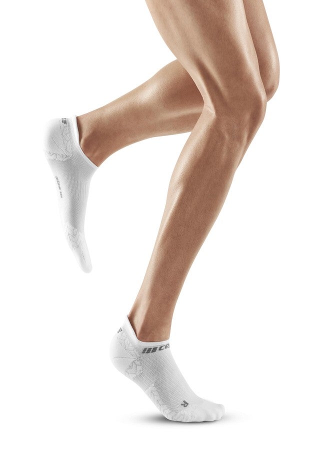 CEP Ultralight No Show Socks (SS24), White, Men, MD - Image 1