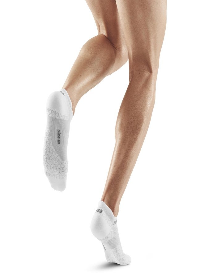 CEP Ultralight No Show Socks (SS24), White, Men, MD - Image 2
